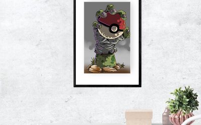 Poster thème Pokemon